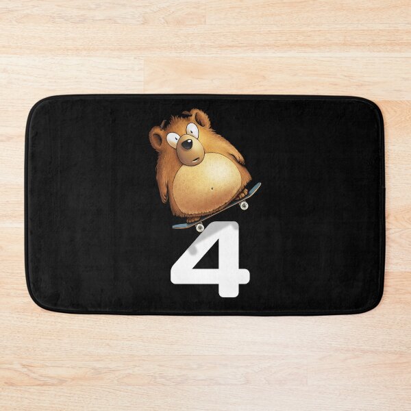 Item preview, Fourth Birthday Skateboard Bear 4 designed and sold by FD-Design.