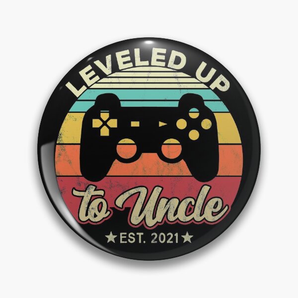 Item preview, Pregnancy Announcement - Leveled Up to Uncle 2021 - Gamer designed and sold by majuga.