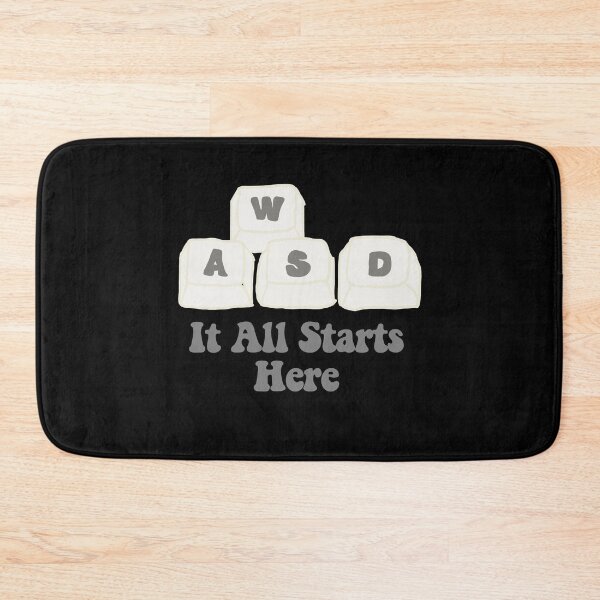 Item preview, WASD It All Starts Here designed and sold by kaiordesigns.