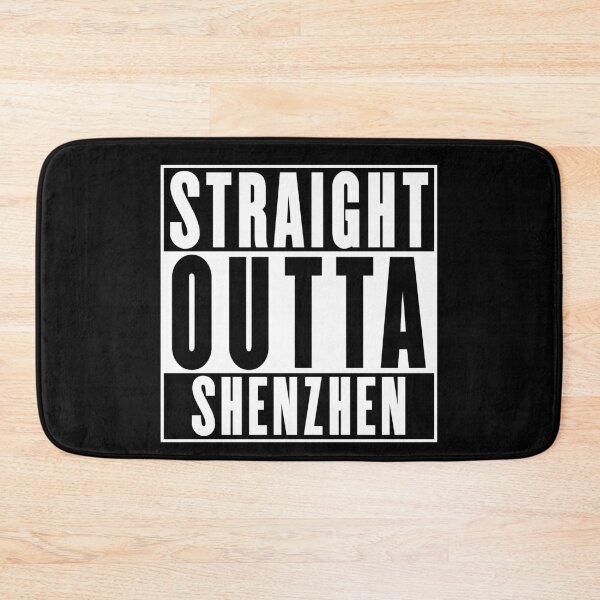 Item preview, Straight Outta Shenzhen designed and sold by RandomStuffShop.