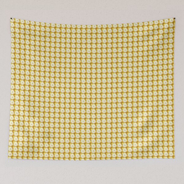 Item preview, Gold and white geometric pattern designed and sold by mag3118.