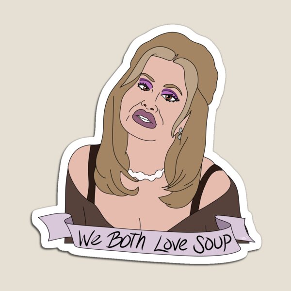 Item preview, We Both Love Soup designed and sold by thecompassrose.