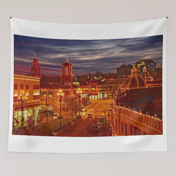 Item preview, Plaza Lights at Sunset at Kansas City, Missouri designed and sold by Catherine Sherman.