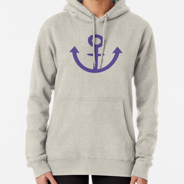 Jojo - Soft & Wet Anchor (Variant 1, Blue) Pullover Hoodie