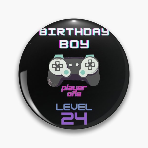 Item preview, CUMPLEAÑOS NIÑO NIVEL 24 designed and sold by 30-Merch.