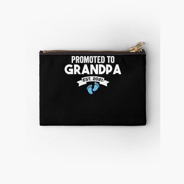Item preview, Promoted To Grandpa Est 2021 - Newborn baby boy Grandfather designed and sold by majuga.