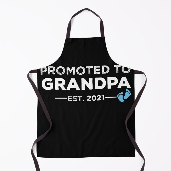 Artikelvorschau, Promoted To Grandpa Est 2021 - Newborn baby boy Grandfather entworfen und verkauft von majuga.