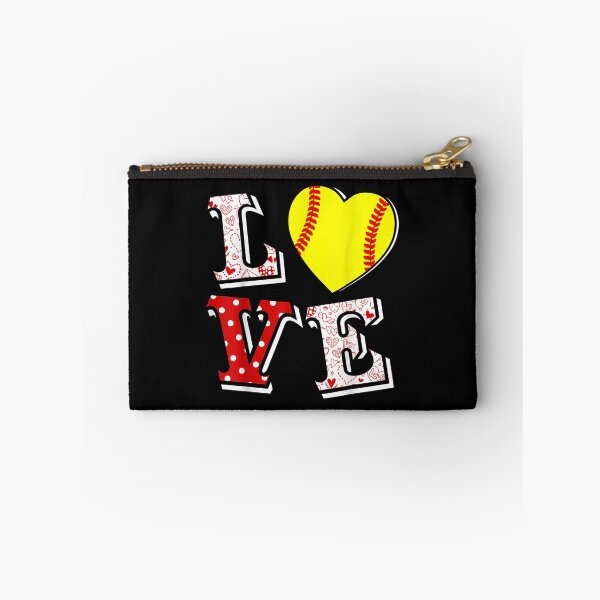 Item preview, Valentine LOVE Softball Heart Valentine day Women Men gift TShirt39 designed and sold by CristinaKarman3.