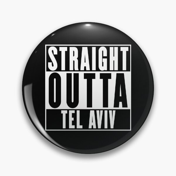 Item preview, Straight Outta Tel Aviv designed and sold by RandomStuffShop.