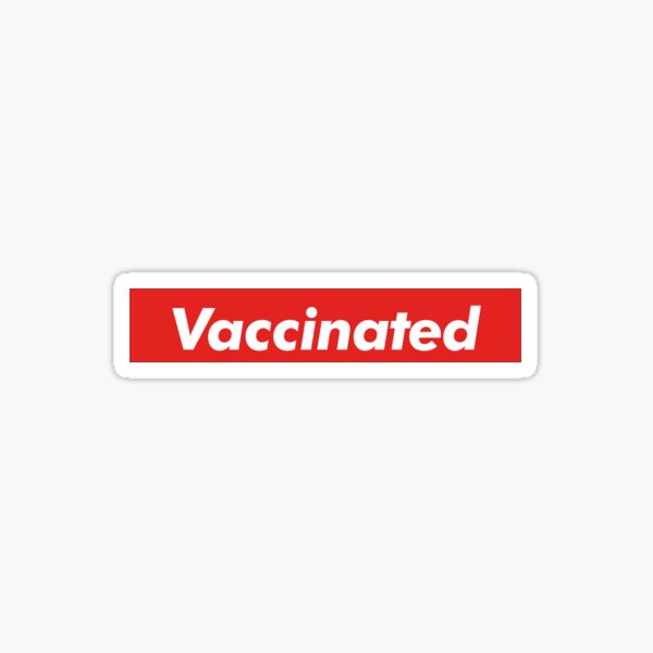 Vaccinated Sticker