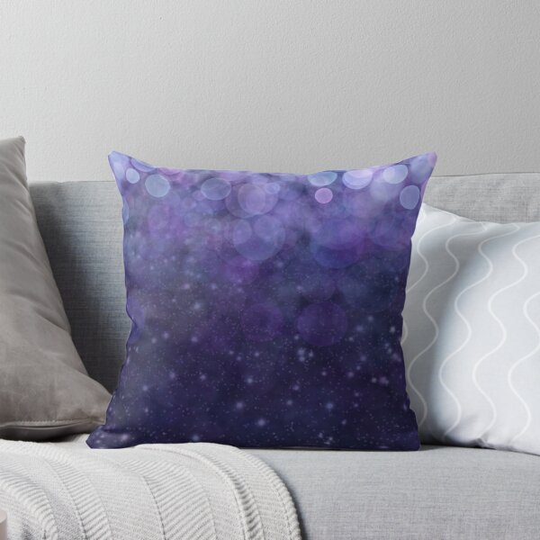 Item preview, Blue Bokeh Glitter Art Print designed and sold by DanaAndTheBooks.