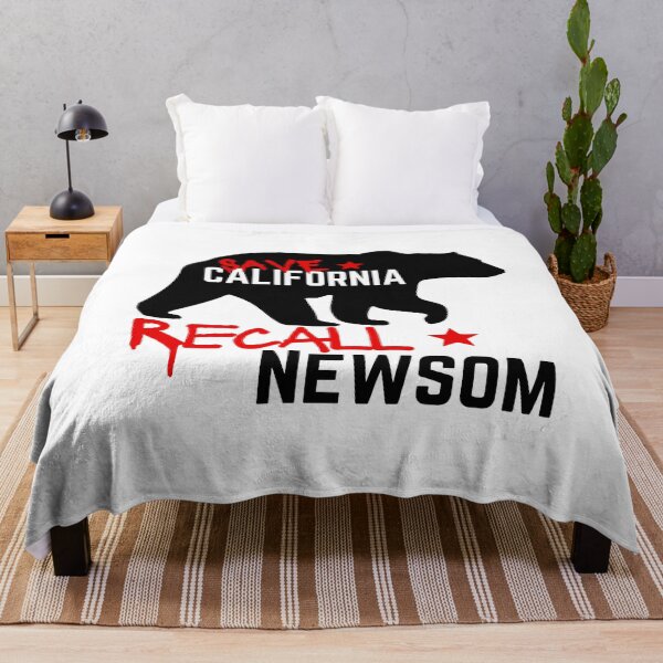 Item preview, Recall Gavin Newsom Save California designed and sold by ElizabethMayArt.