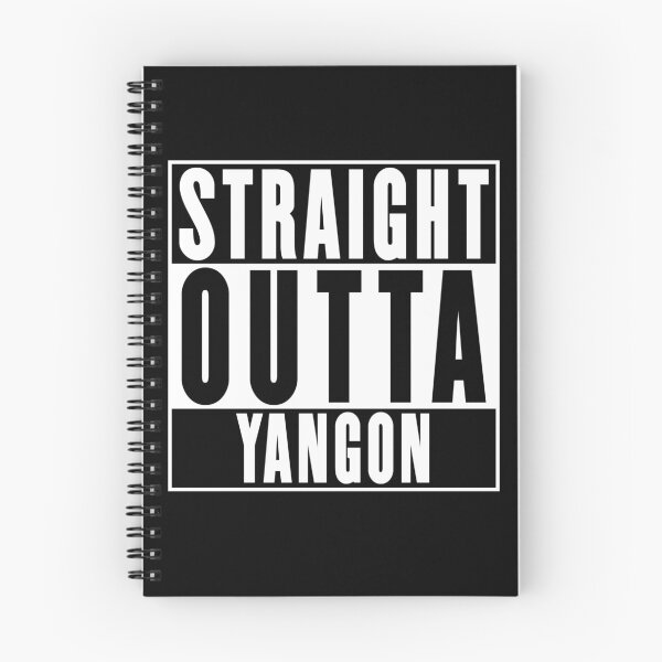 Item preview, Straight Outta Yangon designed and sold by RandomStuffShop.