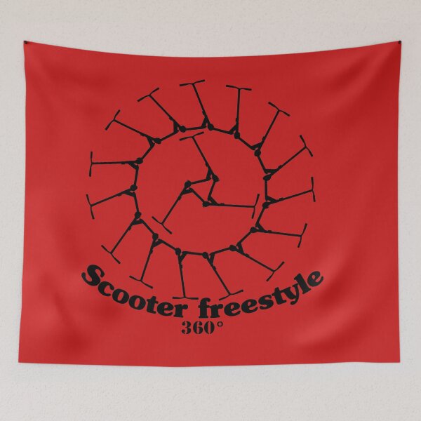 Item preview, Circle of scooter freestyle designed and sold by saturdayride.