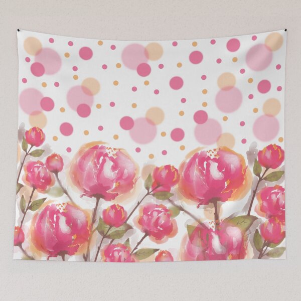 Item preview,  "Prancing Peonies”Pink Blush designed and sold by OByD.