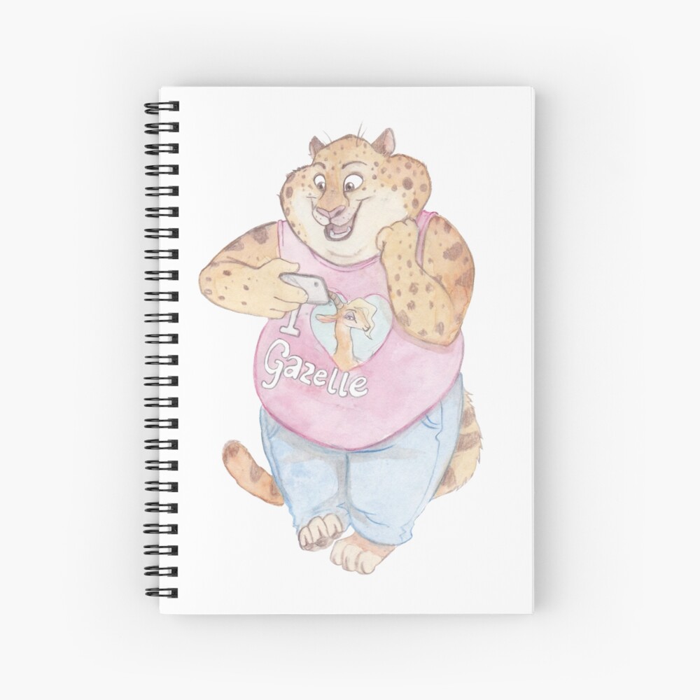 Cuaderno for Sale con la obra «Zootopia - Fan # 1 de Gazelle» de Shannon  Howes | Redbubble