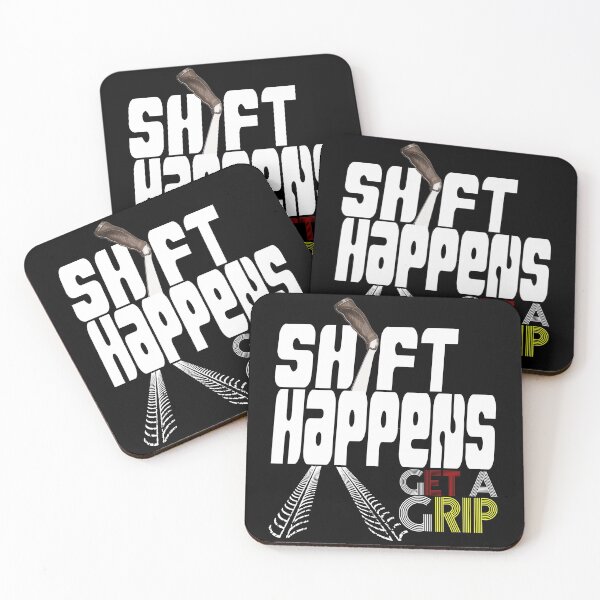 Item preview, SHIFT HAPPENS Pistol Grip Shifter Manual Transmission  designed and sold by CharJens.