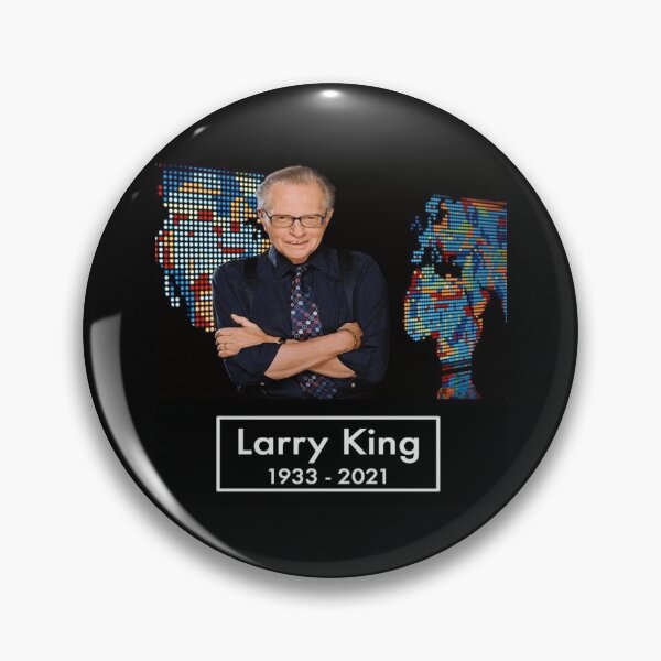 Item preview, Larry King 1933 - 2021 designed and sold by YOUR-LOOK.