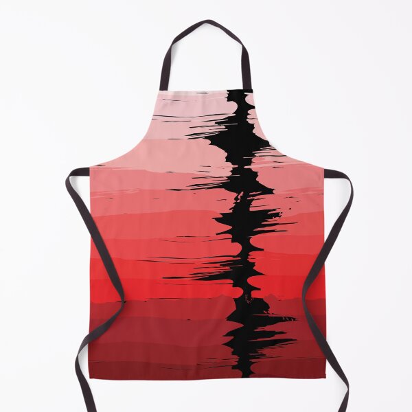 Item preview, Horizontal Red color palette brush strokes designed and sold by Soumita.