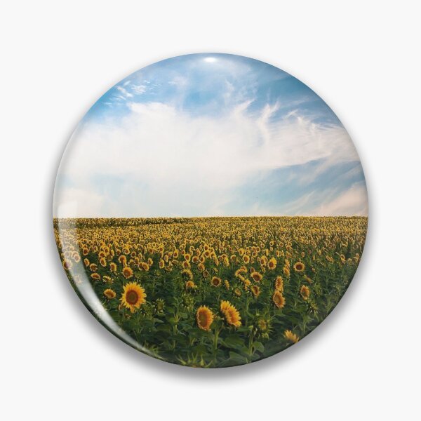 Item preview, Windmill fields Sunflower morning countryside scenic view designed and sold by August-E.