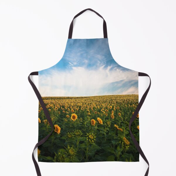 Item preview, Windmill fields Sunflower morning countryside scenic view designed and sold by August-E.
