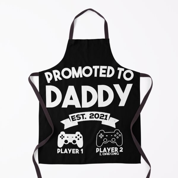 Item preview, Promoted to Daddy Est 2021 Gamer Soon to be Dad designed and sold by majuga.