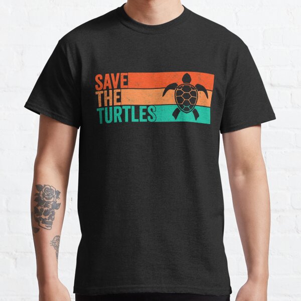 T-shirt Design - Save the Turtles Graphic by cithu09 · Creative