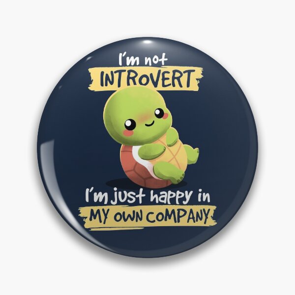 Item preview, Introvert turtle designed and sold by NemiMakeit.