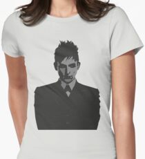 Penguin portait - Gotham Women's Fitted T-Shirt