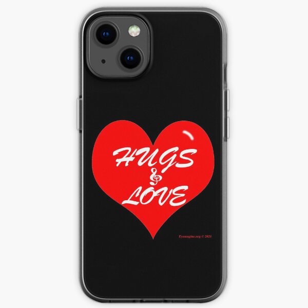 Hugs and Love Valentine iPhone Soft Case