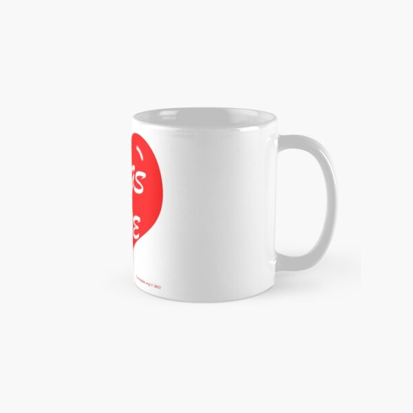 Hugs and Love Valentine Classic Mug