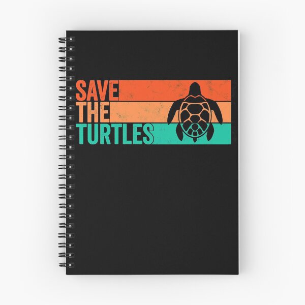 Item preview, Save The Turtles Vintage Retro SKSKSK and I Oop designed and sold by majuga.