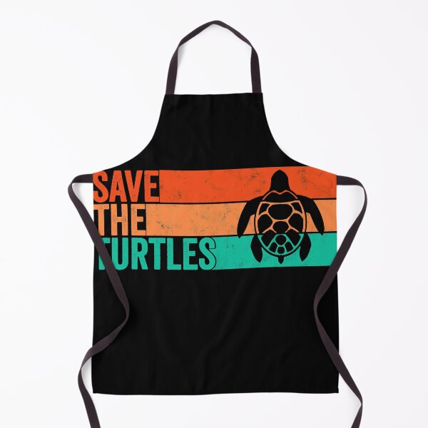 Item preview, Save The Turtles Vintage Retro SKSKSK and I Oop designed and sold by majuga.