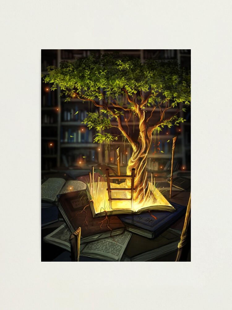 Alternate view of The Librarian's Retreat Photographic Print