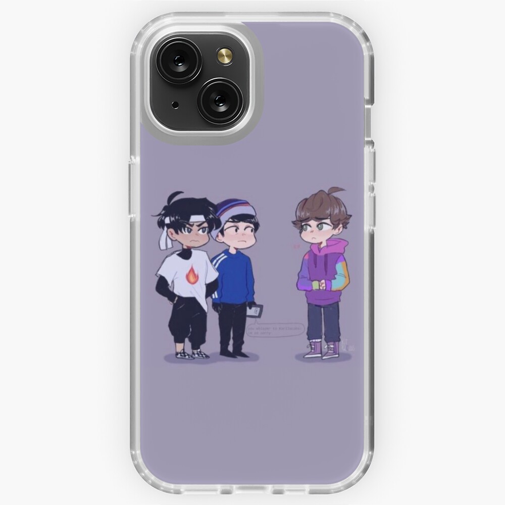  LEDSIX Phone Case Dream Mcyt Twitch Purple Sapnap Karl