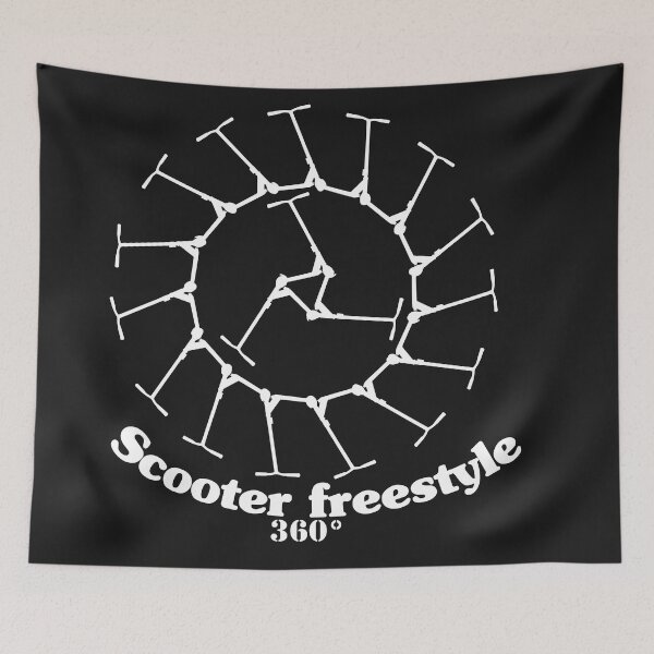 Item preview, Circle of scooter freestyle designed and sold by saturdayride.