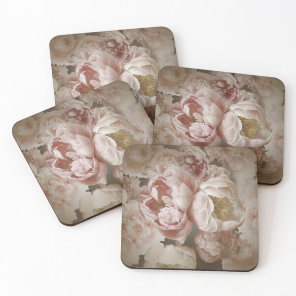 Item preview, Midnight Garden Summertime Botanical Vintage Big Peonies And Roses designed and sold by IZiets.