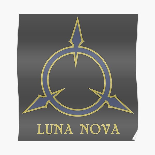 "Luna Nova Sigil Little Witch Academia" Poster for Sale by True2Form