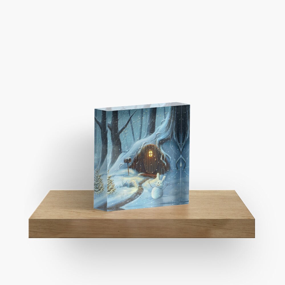 The Carrot Tree Acrylic Block