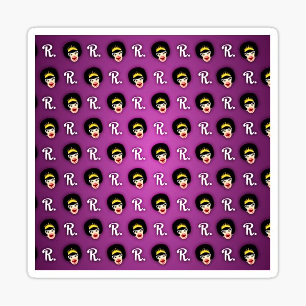 Many Faces of Richfield - Fuchsia Sticker