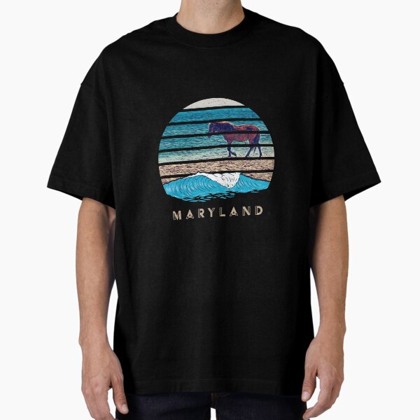 Item preview, Maryland Assateague Wild Horse Beach designed and sold by LifeLikeDesigns.