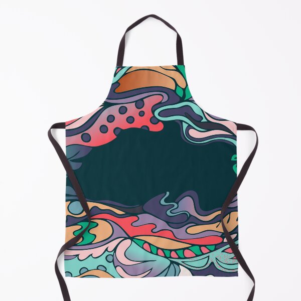 Item preview, design from smoth flowing forms of different colors designed and sold by Alex-Saltykova.