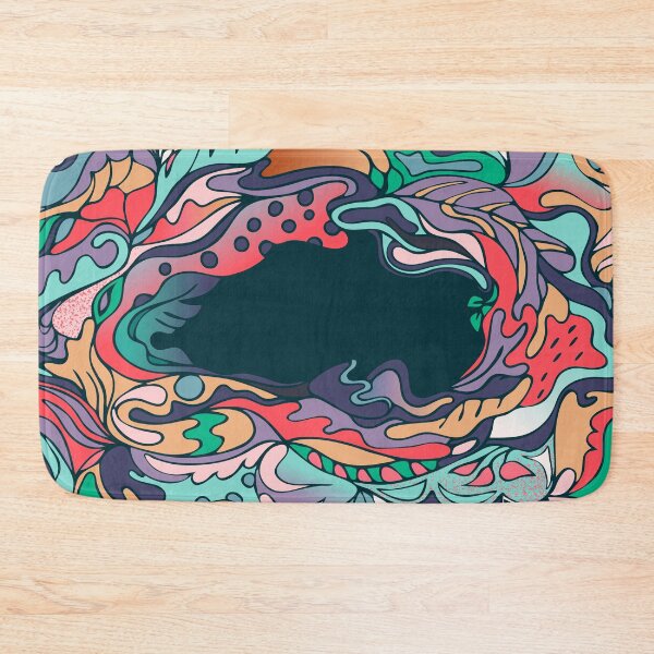 Item preview, design from smoth flowing forms of different colors designed and sold by Alex-Saltykova.