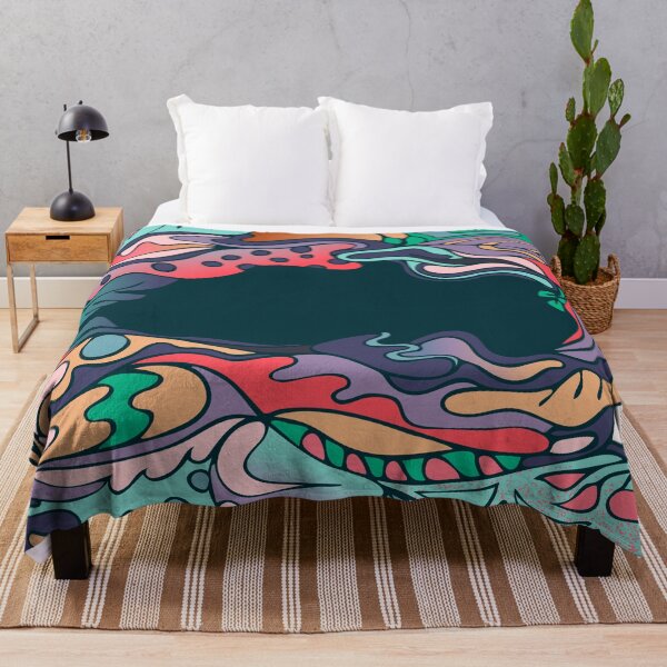 Item preview, design from smoth flowing forms of different colors designed and sold by Alex-Saltykova.