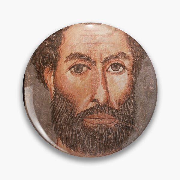 Item preview, Fayum mummy portrait ancient Egypt man designed and sold by The-Roman-Lady.