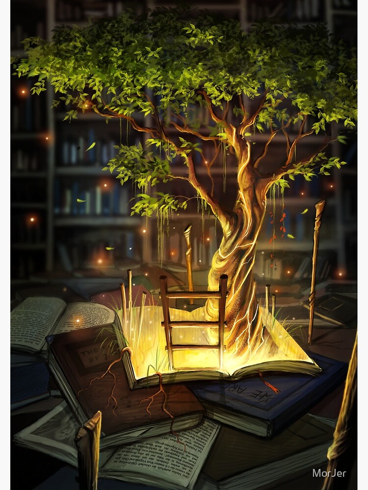 The Librarian's Retreat by MorJer