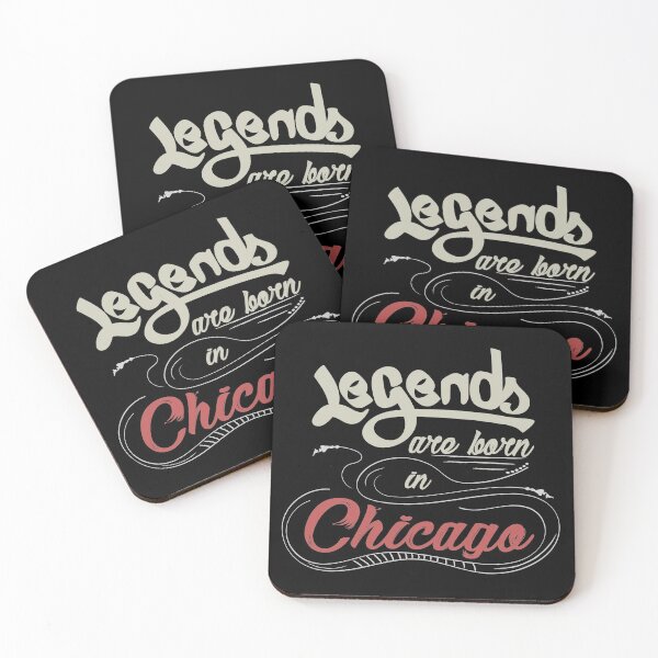 Item preview, Legends are born in Chicago designed and sold by Arteria Mix.