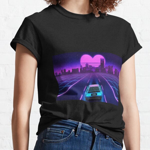 Playstation vaporwave outlet shirt