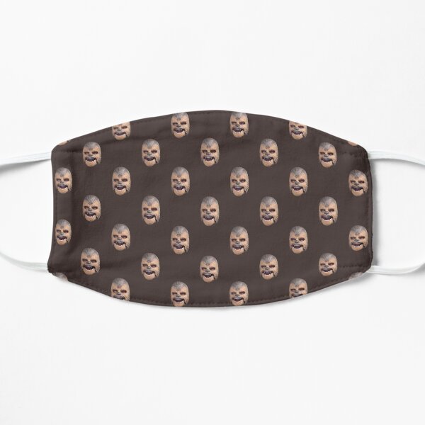 Ode to Chewbacca Mask Lady Flat Mask