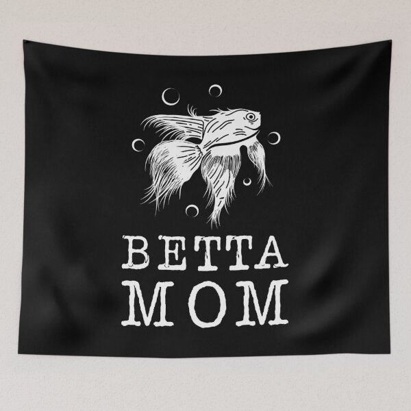 Item preview, Betta Mom Aquarium Water Fish Breeder Mommy Mother Top Betta Fisher Collector Shallow Marshes Pond Genus Fresh Water designed and sold by shirti.